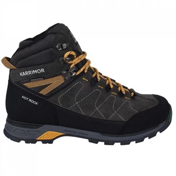 Ботинки Karrimor Hot Rock Charcoal/Yellow, 41 (255 мм) (11801488)