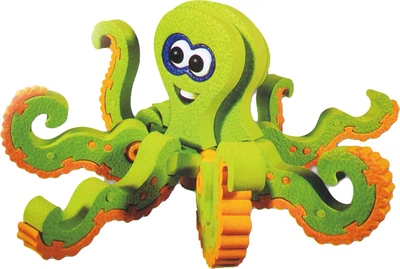 Объемный мягкий конструктор Sen Yan Toys Осьминог 33 детали (SY1009) (6910010110092)