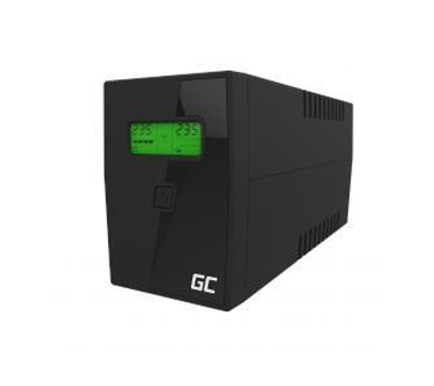 Лінійно-інтерактивний ДБЖ Green Cell UPS01LCD (600VA/360W)