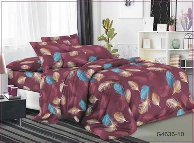 Евро комплект постельного белья Vital - Textile Бязь 3D Premium 200х220 см BPє-252-70 Р
