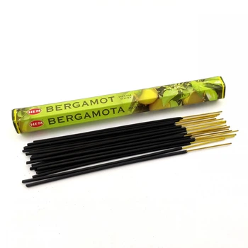 Благовоние Bergamot HEM 20шт/уп. Аромапалочки Бергамот (28153)
