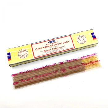 Пахощі Californian White Sage Satya 15 грамм. Аромапалички Каліфорнійська біла шавлія (32466)