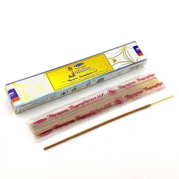 Благовоние Natural Jasmine Satya 15 грамм. Аромапалочки Натуральный Жасмин (29264K)