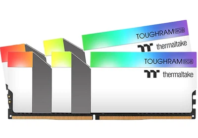 Модуль пам'яті Thermaltake DDR4 16Gb (2x8) Toughram White RGB 3200 MHz (R022D408GX2-3200C16A)