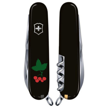 Нож Victorinox Spartan Ukraine Black "Калина" (1.3603.3_T1350u)