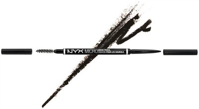 Карандаш для бровей NYX Professional Makeup Micro Brow Pencil 08 - Black (0.9 г) (631291-937486-2)