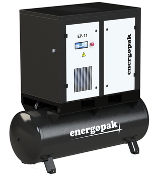Винтовой компрессор Energopak EP 11-T500 на ресивере 500л (1,45 м3/мин, 10 бар, 11 кВт)