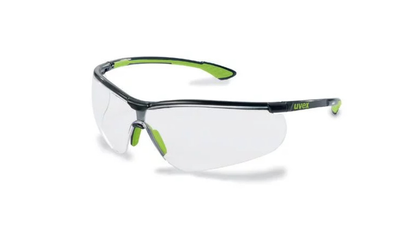 Захисні протиударні незапотіваючі окуляри uvex Sportstyle прозорі (9193265)