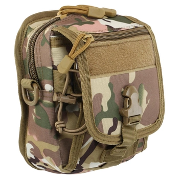 Сумка тактическая многоцелевая через плечо Zelart Military Rangers 9113 объем 1,5 литра Camouflage Multicam