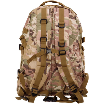 Рюкзак тактичний триденний Zelart ZK-10 об'єм 45 літрів Camouflage Multicam