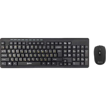 Бездротовий комплект (клавіатура + миша) Piko KMX-013 Black (1283126467080)