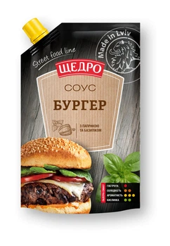 Соус Щедро Бургер 200г