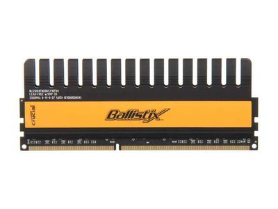 Модуль пам'яті Crucial DDR3 8Gb (2x4) Ballistix 2000 MHz (BL51264FN2001.Y16F94) Б/в