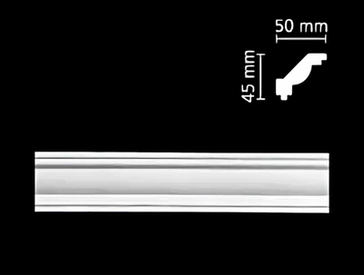 Стельовий плінтус NMC J 50х45 2м