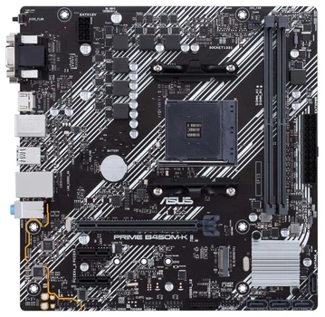 Материнская плата ASUS PRIME B450M-K II (Prime B450M-K II) (Socket AM4, AMD B450, Micro-ATX)