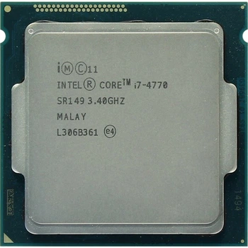 Процессор Intel Core i7 4770 (CM8064601464303) (Socket 1150, 8T, 3.9 ГГц, Tray) Б/у