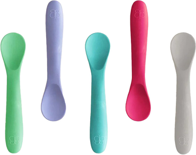 Набір Bbluv Spoon з 5 силіконових ложок Рожевий (B0190-P)