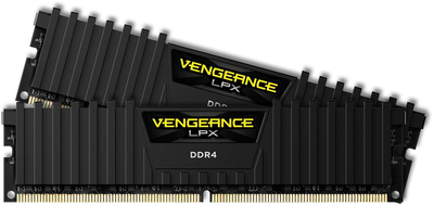 Модуль пам'яті Corsair DDR4 32Gb (2х16) Vengeance LPX Black 3000 MHz (CMK32GX4M2B3000C15)