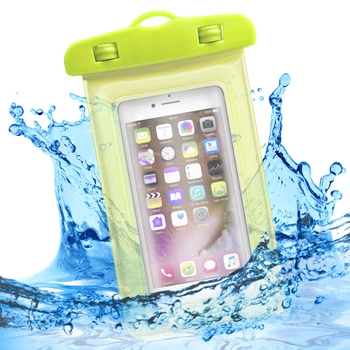Водонепроницаемый чехол Waterproof Matte 7" Clear Yellow (26429)