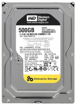 Жесткий диск Western Digital 3.5 RE 500Gb (WD5003ABYZ)