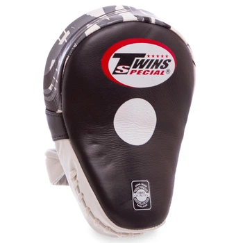Лапа Изогнутая для бокса и единоборств TWINS PML10 18x27x4,5см 1шт Цвет: Белый