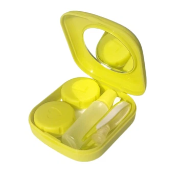 Контейнер для линз UKC Mini Travel Yellow SFL-2639