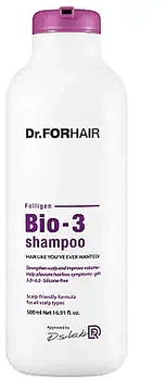 Восстанавливающий шампунь от выпадения со стволовыми клетками - Dr.FORHAIR Folligen Bio-3 Shampoo 500ml (1088861-141537)