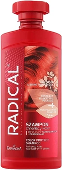 Шампунь для фарбованого та мелірованого волосся - Farmona Radical Pro Color & Shine Technology Shampoo 400ml (868609-177224)