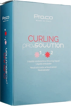 Комплекс для завивки волосся (рідина + нейтралізатор) - Pro. Co Hair Curling System 2x250ml (823170-114041)