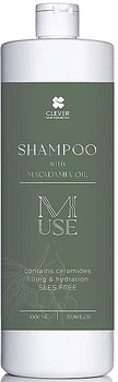 Шампунь для волос с маслом макадамии - Clever Hair Cosmetics M-USE Shampoo With Macadamia Oil 1000ml (1000ml) (1023280-1355304-2)