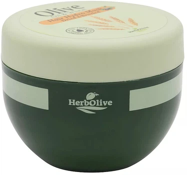 Маска для сухих волос с пшеницей и маслом оливы - Madis HerbOlive Hydro Hair Mask Olive Oil & Wheat 250ml (1135802-166308)