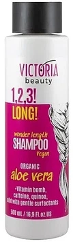 Шампунь для довгого волосся - Victoria Beauty 1,2,3! Long! Shampoo 500ml (1201805-187212)