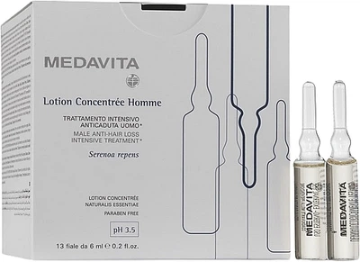 Ампулы против выпадения волос - Medavita Lotion Concentree Ampoules For Men 13x6ml (1178034-188887)