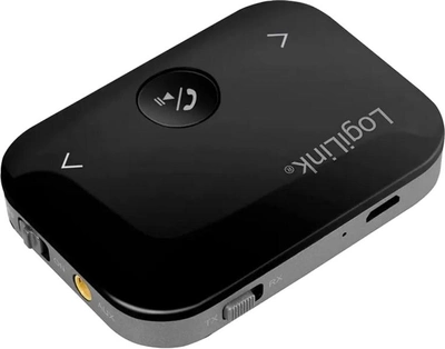 Аудіопередавач та приймач LogiLink BT0050 Bluetooth Audio Adapter із функцією гучномовця (4052792051803)