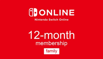 Nintendo Membership 12 Months (Family) - Europe
