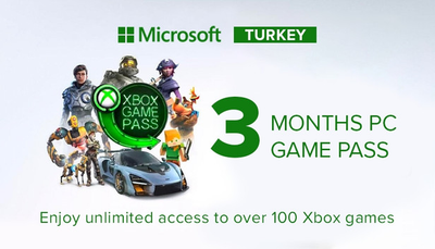 Xbox Game Pass 3 months PC - Турция