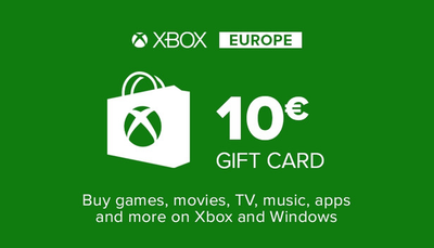 Xbox Gift Card 10€ (Euro area) - Europe