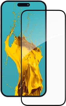 Защитное стекло для смартфона Apple iPhone 15 Plus/16 Plus Piko 9H Black (1283126575341)