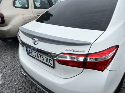 Спойлер лип багажника Toyota Corolla ЕВРОПА 2013-2018 ABS пластик под покраску для Toyota Corolla Europe 2013-2018 (4629)