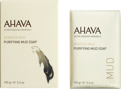 Мило AHAVA Deadsea Mud догляд за всіма типами шкіри 100 г (697045153060)