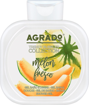 Żel do kąpieli i pod prysznic Agrado Fresh Melon Bath and Shower Gel świeży melon 750 ml (8433295061036)
