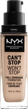 Рідка тональна основа NYX Professional Makeup Can`t Stop Won`t Stop 24-Hour 02 Alabaster 30 мл (800897181086)