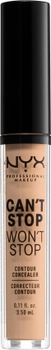 Korektor do twarzy NYX Professional Makeup Can't Stop Won't Stop Concealer 07 Natural 3.5 ml (0800897168599)