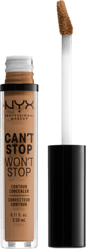 NYX Professional Makeup Can't Stop Won't Stop Korektor 12,7 Neutral Tan 3,5 ml (0800897168650)