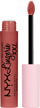 Szminka w płynie z aplikatorem NYX Professional Makeup Lip Lingerie XXL 07 Warm Up 4 ml (800897003982)