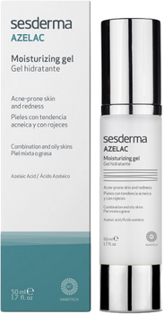 Зволожуючий гель для обличчя Sesderma Azelac Moisturizing Gel 50 мл (8470002073241)