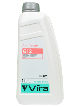 Жидкость охлаждающая VIRA -40 °C G12 красная 1 кг