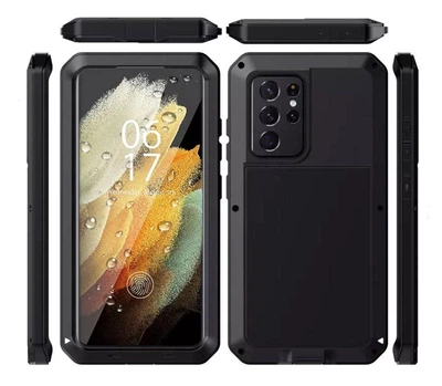 Противоударный чехол Primo Doom Armor для смартфона Samsung Galaxy S21 Ultra (SM-G998 / G9980) - Black