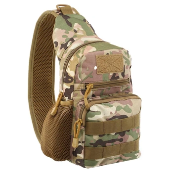 Сумка-слінг тактична однолямкова Zelart Military Rangers 9102 5 літрів Camouflage Multicam