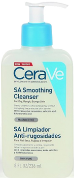 Zmiękczający oczyszczający żel CeraVe dla suchej, szorstkiej i nierównej skóry twarzy i ciała 236 ml (3337875684118)